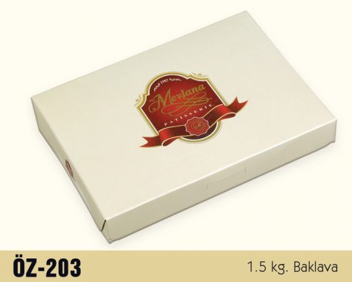 1500 gr Baklava Kutusu