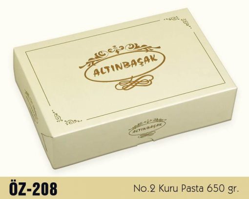 Kuru Pasta Kutusu 650 Gr. No:2