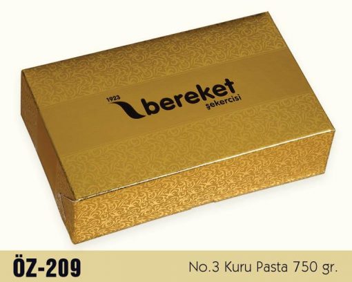Kuru Pasta Kutusu 750 Gr. No:3