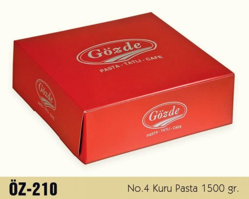 Kuru Pasta Kutusu 1500 Gr. No:4