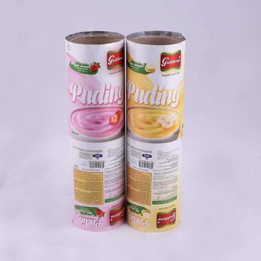 Puding Ambalajı PP Opp Ürün Etiketi