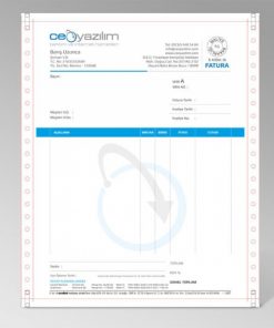 Sürekli Form Fatura Matbuu Evrak