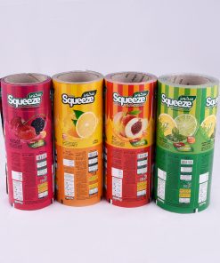 Toz İçecek Ambalajı PP Opp Ürün Etiketi