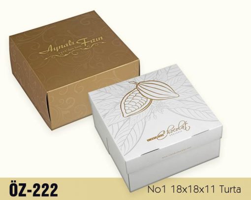 Turta Kutusu 18x18x11 cm