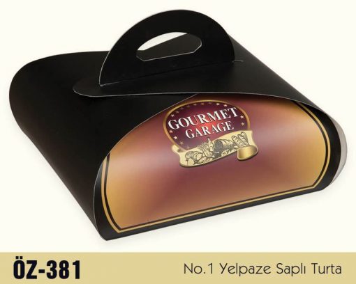 Yelpaze Saplı Turta Kutusu No:1
