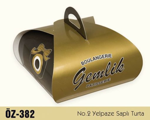 Yelpaze Saplı Turta Kutusu No:2